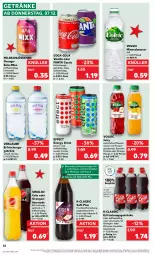 Gazetka promocyjna Kaufland - Prospekt - Gazetka - ważna od 13.12 do 13.12.2023 - strona 32 - produkty: Alwa, angebot, apfel, auer, beere, cassis, coca-cola, cola, decke, Deckel, drink, Effect, eis, energy drink, erfrischungsgetränk, erfrischungsgetränke, fanta, frucht, früchte, fruchtsaft, getränk, getränke, grana, granatapfel, Guave, himbeer, himbeere, limette, limetten, limo, limonade, mac, mango, maracuja, Mett, metten, mineralwasser, mit frucht, nuss, orange, orangen, Rana, saft, sinalco, Ti, vita, Vitamin D, volvic, vöslauer, wasser, zitrone, zitronen, ZTE