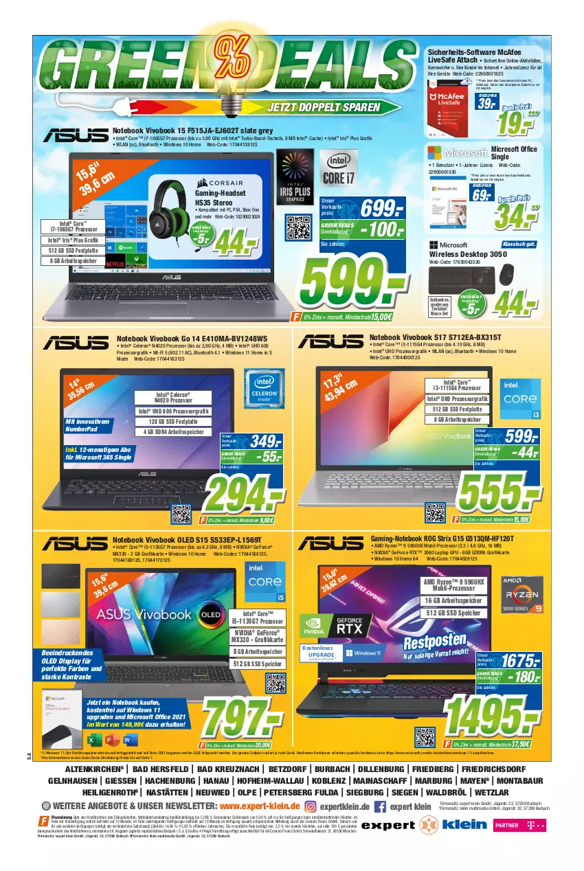 Aktueller Prospekt Expert Olpe - Prospekte - von 28.02 bis 06.03.2022 - strona 8 - produkty: angebot, angebote, asus, Bad, Bau, celeron, Cif, consors finanz, eis, elle, erde, festplatte, Fulda, gaming-headset, geforce, gin, hardware, Headset, Intel, Kinder, Laptop, latte, LG, livesafe, Maus, Mode, monati, notebook, notebooks, nvidia, office, ps4, reis, rel, rtx, ryzen, smartphone, Software, Spezi, ssd, tablet, Tastatur, Ti, uhd, VivoBook, Xbox, Xbox One