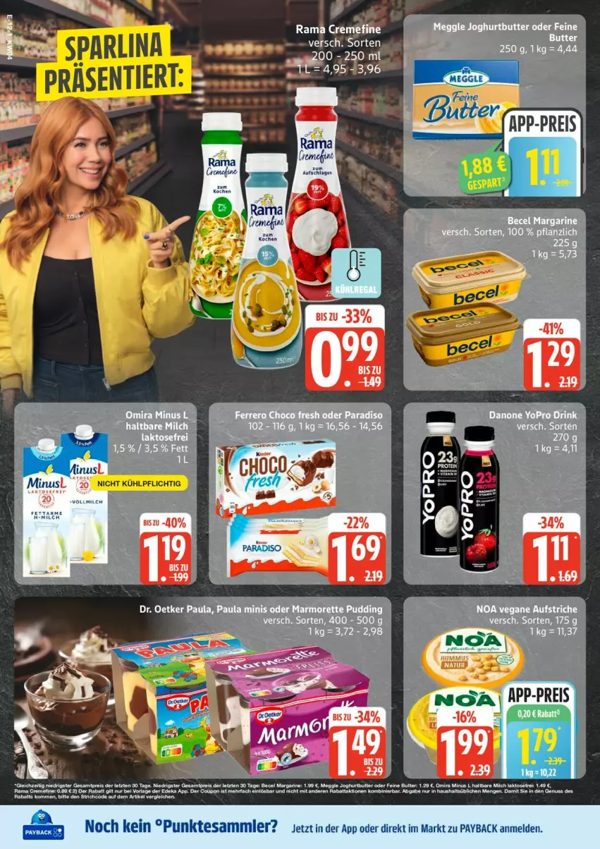 Aktueller Prospekt Edeka - Prospekte - von 19.01 bis 24.01.2026 - strona 16 - produkty: payback, rama, tesa