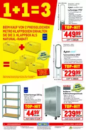 Gazetka promocyjna Metro - NonFood - Gazetka - ważna od 16.02 do 16.02.2022 - strona 4 - produkty: auto, edelstahl, eis, elle, Klappbox, kraft, LG, lieferservice, Luftreiniger, Metro, natur, natura, regal, reiniger, reis, Ria, Schal, Schrank, schwerlastregal, teller, Ti, timer, tisch, top-hit, turmventilator, ventilator