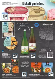 Gazetka promocyjna Edeka - Angebote der Woche - Gazetka - ważna od 17.09 do 17.09.2022 - strona 13 - produkty: alkohol, Bad, cremissimo, eis, erde, fertiggericht, fertiggerichte, flammkuchen, flasche, gin, kerze, kuchen, lamm, langnese, langnese cremissimo, mac, nuss, Quiche, rwe, sim, Ti, tisch, trauben, wein, Weißwein, Yo, YouCook, zwiebel
