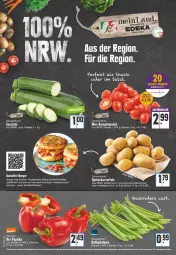 Gazetka promocyjna Edeka - Angebote der Woche - Gazetka - ważna od 17.09 do 17.09.2022 - strona 4 - produkty: angebot, angebotspreis, Becher, beutel, bio, Bio-Paprika, burger, eis, erde, frucht, kartoffel, kartoffeln, LG, mehl, mit gemüse, paprika, reis, Romatomaten, sauce, snack, speisekartoffeln, tee, Ti, tisch, tomate, tomaten, tomatensauce, Vegeta, zucchini