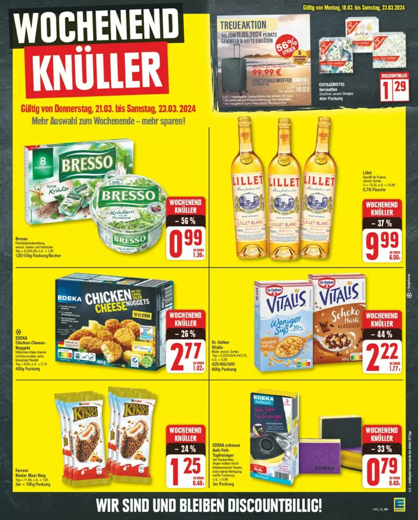 Aktueller Prospekt Edeka - Prospekte - von 18.03 bis 23.03.2024 - strona 15