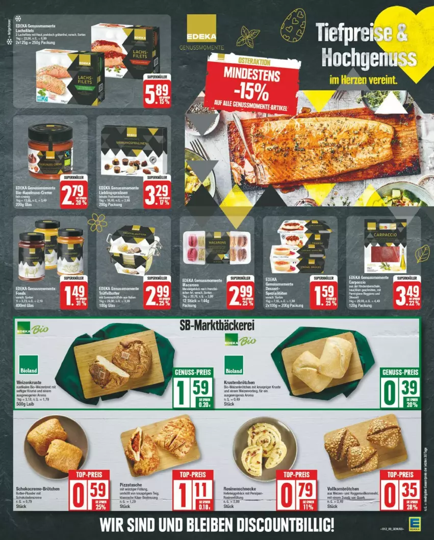 Aktueller Prospekt Edeka - Prospekte - von 18.03 bis 23.03.2024 - strona 9 - produkty: eis, reis, Ti, tiefpreis, top-preis