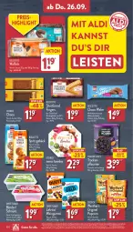 Gazetka promocyjna Aldi Nord - Von Montag - Gazetka - ważna od 28.09 do 28.09.2024 - strona 30 - produkty: aldi, beutel, biscotto, butter, creme, eis, frucht, fruchtgummi, fruchtgummis, gin, kakao, Lakritz, leibniz, merci, milch, pflaume, pflaumen, popcorn, reis, schoko, schokolade, schott, Spritzgebäck, storck, Sweetland, Ti, waffeln, wein, ZTE