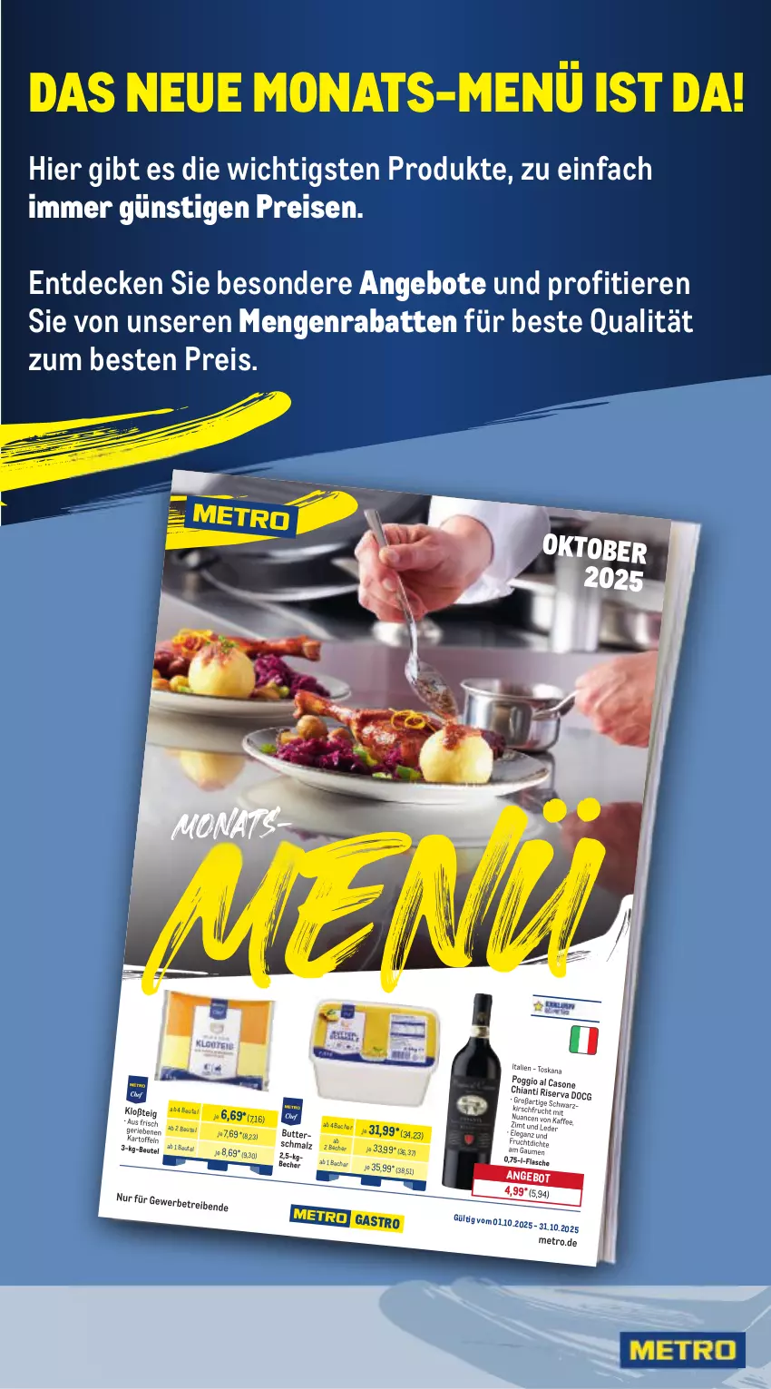 Aktueller Prospekt Metro - Wochen-Angebote Gastro - von 06.10 bis 11.10.2025 - strona 20 - produkty: angebot, angebote, decke, eis, reis, Ti, Tiere