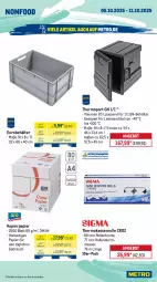 Gazetka promocyjna Metro - Wochen-Angebote Gastro - Gazetka - ważna od 11.10 do 11.10.2025 - strona 19 - produkty: angebot, Behälter, Brei, din a4, kopierpapier, lebensmittel, messer, Metro, metro gastro, papier, Rauch, Ti