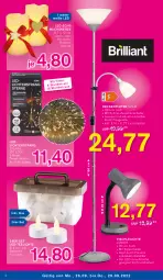 Gazetka promocyjna Kodi - Prospekte - Gazetka - ważna od 29.09 do 29.09.2022 - strona 4 - produkty: batterie, batterien, decke, deckenfluter, kerze, leds, Leuchte, leuchtmittel, Schal, tee, Teelicht, teelichte, Ti, timer, tisch, tischleuchte