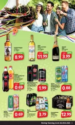 Gazetka promocyjna Markant - Prospekte - Gazetka - ważna od 29.04 do 29.04.2023 - strona 11 - produkty: cola, eis, flasche, frucht, gin, gösser, grevensteiner, Havana Club, henkel, henkell, jack daniel, jack daniel's, karlsberg, karlsberg mixery, lillet, limo, limonade, Mixer, mixery, natur, pils, pilsener, radler, reis, sekt, sinalco, steiner, Three Sixty, Ti, veltins, veltins pilsener, whiskey, ZTE