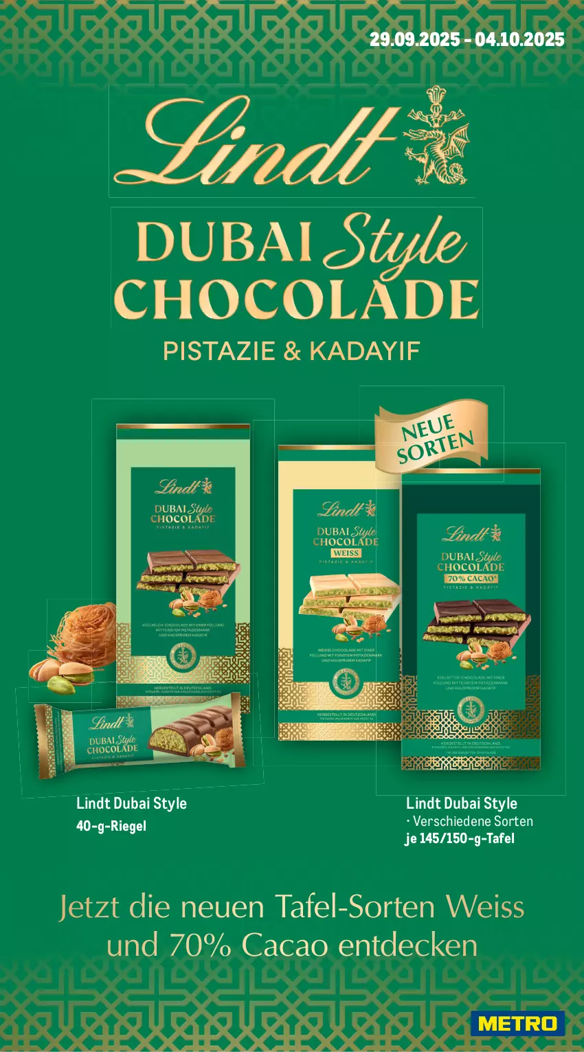 Aktueller Prospekt Metro - Wochen-Angebote - von 29.09 bis 04.10.2025 - strona 12 - produkty: angebot, bohne, caffè crema, coca-cola, cola, decke, eis, espresso, flasche, getränk, getränke, lavazza, lindt, Metro, mövenpick, Palette, riegel