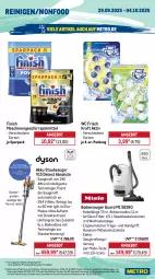 Gazetka promocyjna Metro - Wochen-Angebote - Gazetka - ważna od 04.10 do 04.10.2025 - strona 16 - produkty: akku, angebot, auto, backofen, Bau, beutel, bodensauger, Dyson, eis, eiswürfel, Elan, elle, ente, Finish, garraum, geschirr, geschirrspülmittel, glaskeramik, glaskeramik-kochfeld, Intel, keramik-kochfeld, kochfeld, kraft, kühlschrank, mac, Metro, möbel, Mode, Ofen, reis, rum, Schrank, sonderposten, Spektrum, spülmittel, staubbeutel, staubsauger, teller, Ti, Tiere, tisch, wasser, wassertank, wc frisch, WC Frisch Kraft Aktiv, würfel