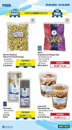 Gazetka promocyjna Metro - Wochen-Angebote - Gazetka - ważna od 04.10 do 04.10.2025 - strona 6 - produkty: angebot, Becher, beutel, eis, fisch, fische, frucht, früchte, garnelen, honig, honigmelone, honigmelonen, küche, Küchen, marinade, meeresfrüchte, melone, melonen, Metro, obst, orange, orangen, reis, ring, Schal, Schale, schnitten, Ti, tiefpreis, Tintenfischringe, Waage, zitrone, zitronen