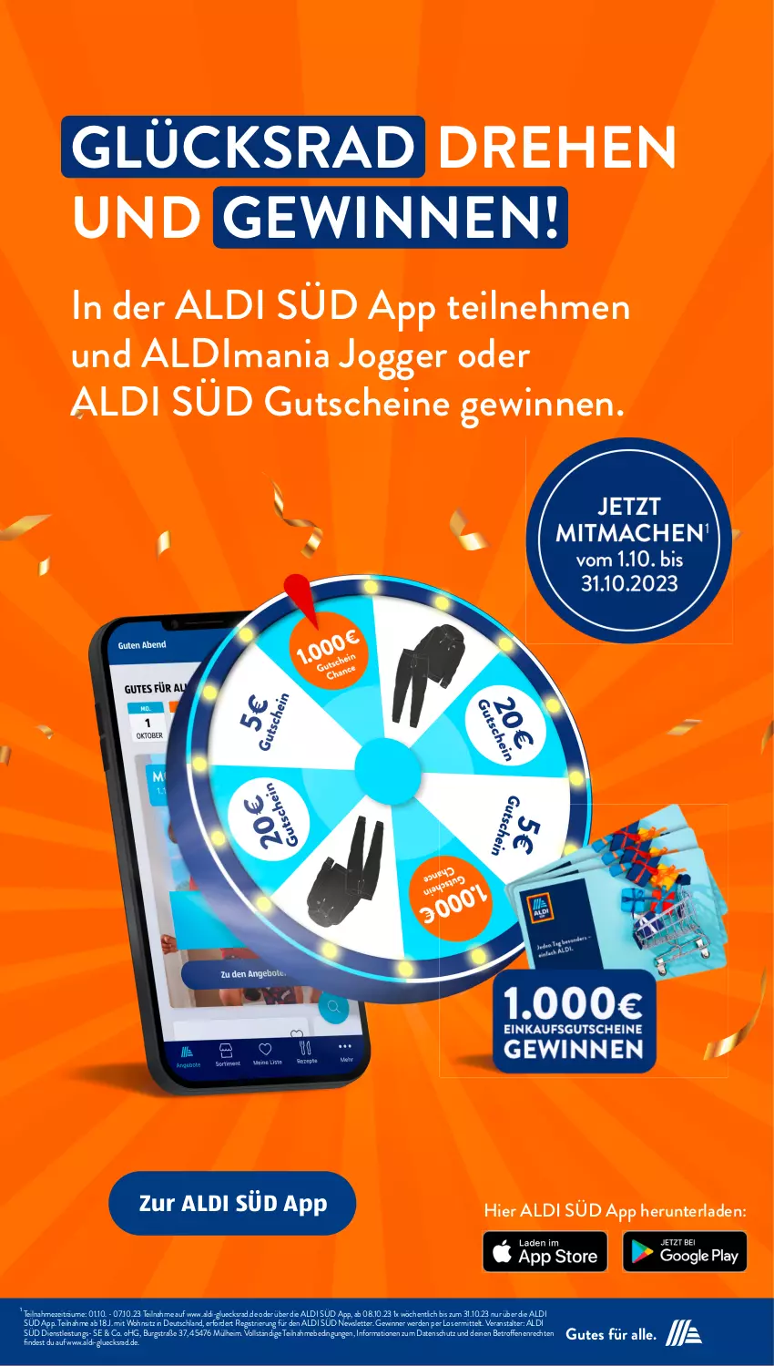 Aktueller Prospekt AldiSud - NÄCHSTE WOCHE - von 30.10 bis 04.11.2023 - strona 53 - produkty: aldi, eis, erde, gutschein, gutscheine, Ti