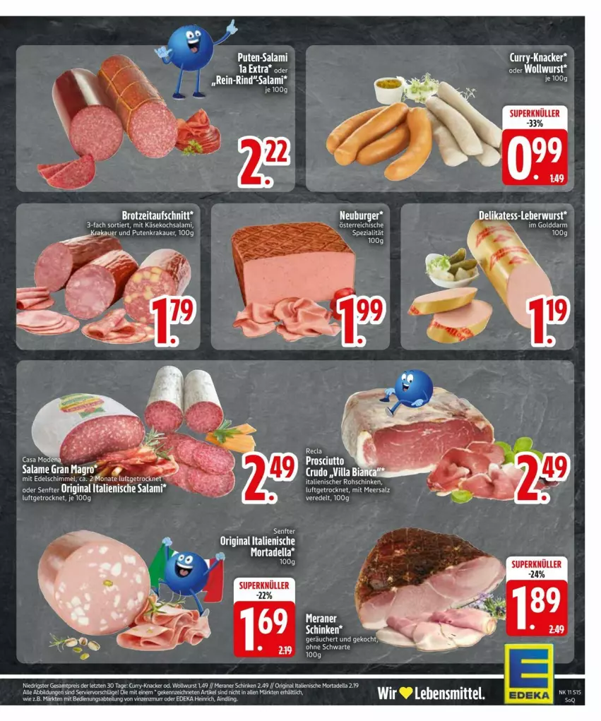 Aktueller Prospekt Edeka - Prospekte - von 10.03 bis 17.03.2025 - strona 17 - produkty: Casa Modena, curry, dell, dip, eis, gin, Käse, knacker, lebensmittel, Mode, mortadella, reis, rohschinken, salami, schinken, senf, Spezi, tee, Ti, wurst, ZTE