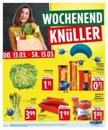 Gazetka promocyjna Edeka - Prospekte - Gazetka - ważna od 17.03 do 17.03.2025 - strona 28 - produkty: ball, bernbacher, beutel, eier, eiernudeln, eis, hartweizen, Mutti, nudel, nudeln, paprika, paprika rot, pasta, reis, salat, spargel, Spitzpaprika, Ti, tomate, tomaten, tomatenmark