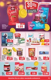 Gazetka promocyjna Famila - Prospekte - Gazetka - ważna od 06.01 do 06.01.2024 - strona 15 - produkty: alpia, aufstrich, bahlsen, beutel, bihophar, Blüte, blütenhonig, cookie, cookies, creme, duplo, eis, honig, kaffee, karamell, Kinder, kinder riegel, langnese, lebensmittel, lorenz, Nougatcreme, nuss, reis, riegel, saltletts, Schwartau, sirup, Ti, waffeln, ZTE, zucker