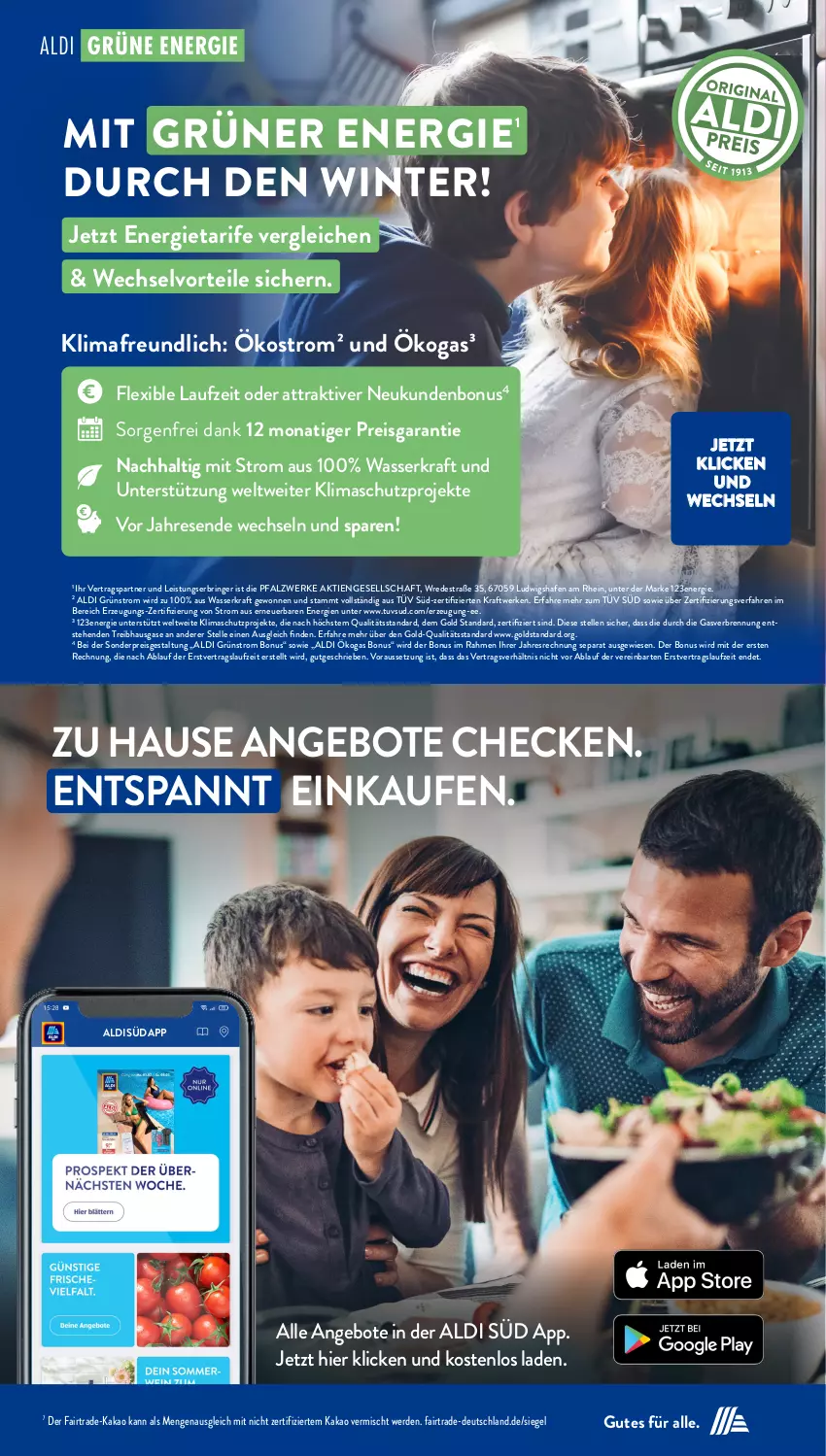 Aktueller Prospekt AldiSud - NÄCHSTE WOCHE - von 06.11 bis 11.11.2023 - strona 22 - produkty: aldi, angebot, angebote, eis, elle, erde, kakao, kraft, monati, reis, ring, Ti, wasser