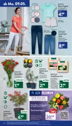 Gazetka promocyjna Aldi Nord - Aldi-Aktuell - Gazetka - ważna od 14.05 do 14.05.2022 - strona 20 - produkty: aldi, Bau, baumwolle, blume, blumen, Blüte, Brei, Cap, dünger, eis, elle, ente, erde, früchte, garnitur, gin, hero, HP, jeans, korb, kulturtopf, LG, pflanze, pflanzen, Pyjama, Queentex, reis, Ria, shorty, shorty-pyjama, tablet, tablett, Tablette, Ti, topf, uhr, up2fashion, Vase, wolle