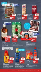 Gazetka promocyjna Aldi Nord - Aldi-Aktuell - Gazetka - ważna od 14.05 do 14.05.2022 - strona 35 - produkty: auer, Autan, ball, bärenmarke, bio, blended scotch, blended scotch whisky, bockwurst, bohne, bohnen, cola, deo, Dicke Sauerländer Bockwurst, eis, eiskaffee, elle, erfrischungsgetränk, flasche, getränk, gin, heineken, insektenschutz, kaffee, kaffee ganze bohnen, krombache, krombacher, krombacher pils, mac, milch, Moreno, nivea, pils, Rauch, reis, rwe, scotch, scotch whisky, sekt, somat, sonnenmilch, teller, Ti, vanille, whisky, wurst, Xbox, ZTE