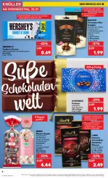 Gazetka promocyjna Kaufland - Extra-Angebote - Gazetka - ważna od 31.01 do 31.01.2024 - strona 4 - produkty: alkohol, angebot, baileys, beutel, caramel, cola, cookie, cookies, creme, elle, gin, haselnuss, kakao, keks, Kugel, lindt, marzipan, mousse, Mousse au Chocolat, nuss, pralinen, schoko, schokolade, schokoladen, teller, Ti, tisch, Weiße Schokolade, Zartbitterschokolade, ZTE