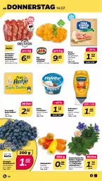 Gazetka promocyjna Netto - Woche 28 - Gazetka - ważna od 16.07 do 16.07.2022 - strona 24 - produkty: ball, beere, beeren, beste butter, blume, butter, dahlie, Engel, frau antje, frischkäse, grill, Hähnchenschnitzel, heidelbeere, heidelbeeren, Käse, miree, Nackensteak, nackensteaks, natur, paprika, pizza, salami, sauce, schnitzel, schwein, schweine, schweinenacken, steak, steaks, Ti, topf, wein, weine