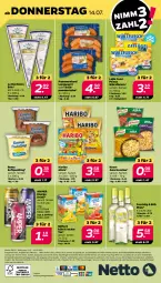 Gazetka promocyjna Netto - Woche 28 - Gazetka - ważna od 16.07 do 16.07.2022 - strona 32 - produkty: alle artikel ohne dekoration, angebot, Becher, brie, dekoration, drink, eis, elle, energy drink, flasche, fleisch, frucht, haribo, HP, knorr, milford, Pommersche, pudding, reis, tee, Ti, wurst
