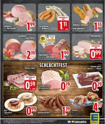 Gazetka promocyjna Edeka - Prospekte - Gazetka - ważna od 25.01 do 25.01.2025 - strona 17 - produkty: axe, deka, eier, eis, fleisch, Haxe, lachs, leberkäs, leberwurst, salami, Sport, tee, wurst, ZTE