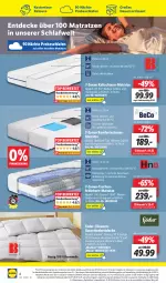 Gazetka promocyjna Lidl - Wochen-Highlights im Onlineshop - Gazetka - ważna od 24.12 do 24.12.2023 - strona 4 - produkty: auer, Bau, baumwolle, bett, decke, dell, eis, erde, Ergee, federkern, kaltschaum-matratze, komfortschaummatratze, korb, mab, matratze, matratzen, Mode, reis, schauma, Schaummatratze, Tasche, taschen, taschenfederkern-matratze, Ti, Trockner, wolle