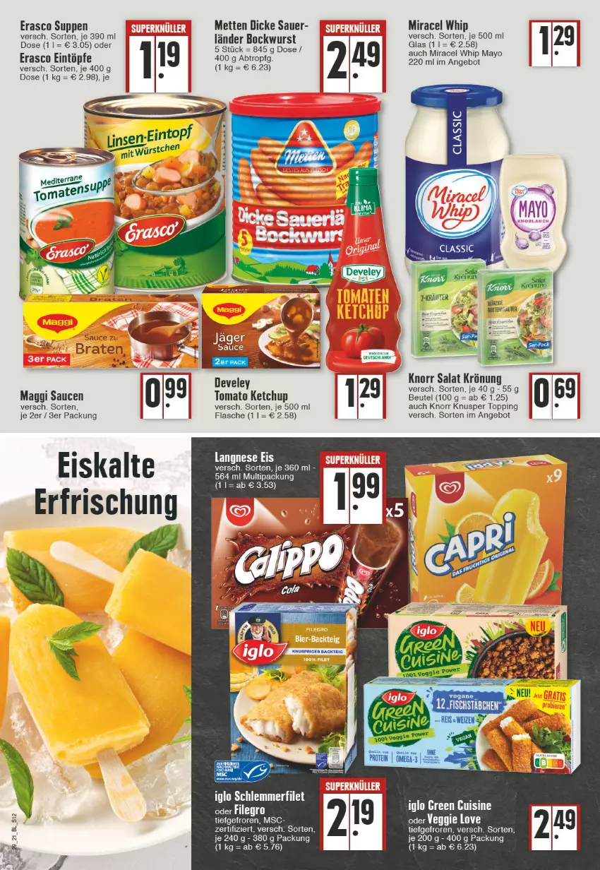 Aktueller Prospekt Edeka - Angebote der Woche - von 19.07 bis 24.07.2021 - strona 12