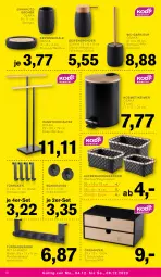 Gazetka promocyjna Kodi - Prospekte - Gazetka - ważna od 09.12 do 09.12.2023 - strona 18 - produkty: bambus, Becher, edelstahl, eimer, eis, Garderobe, garnitur, handtuch, Handtuchhalter, korb, kosmetik, kosmetikeimer, Schal, Schale, schubladen, Seife, seifenspender, Ti, tisch, tuc, wc-garnitur