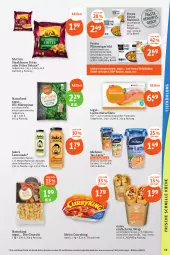 Gazetka promocyjna Tegut - Angebote der Woche - Gazetka - ważna od 14.10 do 14.10.2023 - strona 13 - produkty: aqua, Becher, beutel, bio, blattspinat, caramel, chili, curry, elle, Falafel, filet, filets, fisch, Fisch und Meeresfrüchte, flasche, frosta, früchte, gin, gnocchi, küche, Küchen, lachs, latte, leine, lemonade, limo, limonade, mango, maracuja, mccain, meeresfrüchte, meica, Meßmer, natur, naturland, nuss, pfanne, pfannen, Schal, Schale, spinat, steak, tee, Ti, tiefkühlkost, vanille, wrap