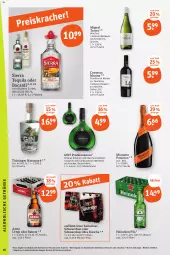 Gazetka promocyjna Tegut - Angebote der Woche - Gazetka - ważna od 14.10 do 14.10.2023 - strona 16 - produkty: ACC, alkohol, Astra, bacardi, beutel, bier, brut, ecco, elle, flasche, getränk, getränke, gin, heineken, kabinett, kellerbier, kirsch, kirsche, köstritzer, mionetto, natur, pils, primitivo, prosecco, ring, rotwein, Sierra, sierra tequila, silvaner, tequila, Ti, urtyp, wein, Weißwein