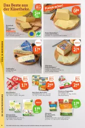 Gazetka promocyjna Tegut - Angebote der Woche - Gazetka - ważna od 14.10 do 14.10.2023 - strona 6 - produkty: Alpenhain, angebot, angebote, auer, babybel, Bau, Bauer, bio, blume, blumen, butter, butterkäse, cambozola, chavroux, dekoration, eis, gouda, Heu, heumilch, Käse, käsetheke, milch, mini babybel, mozzarella, natur, natura, naturland, rebell, Reibekäse, reis, rel, schafskäse, schnittkäse, Ti, weichkäse, ziegenkäse