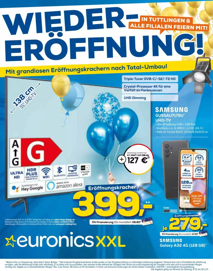 Aktueller Prospekt Euronics - Prospekte - von 27.10 bis 03.11.2021 - strona 1