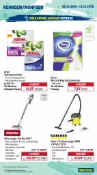 Gazetka promocyjna Metro - Wochen-Angebote Gastro - Gazetka - ważna od 13.12 do 13.12.2025 - strona 18 - produkty: akku, angebot, ariel, Behälter, bier, Blüte, brut, dry gin, eis, elle, flasche, früchte, früchten, getränk, getränke, gin, gordon, Gordon’s, grapefruit, Havana Club, köstritzer, küche, Küchen, küchentücher, london dry, london dry gin, Metro, metro gastro, Palette, Pods, puma, reis, spee, spumante, teller, Ti, Trockensauger, tücher, valdo, vollwaschmittel, waschmittel, zewa