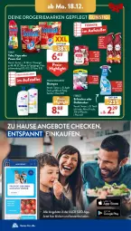 Gazetka promocyjna AldiSud - NÄCHSTE WOCHE - Gazetka - ważna od 23.12 do 23.12.2023 - strona 28 - produkty: aldi, angebot, angebote, Apple, Cap, eis, elle, febreze, flasche, LG, power-gel, reis, reiss, shampoo, somat, teller, Textilerfrischer, Ti