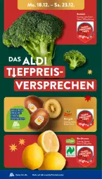 Gazetka promocyjna AldiSud - NÄCHSTE WOCHE - Gazetka - ważna od 23.12 do 23.12.2023 - strona 4 - produkty: aldi, bio, bio-zitronen, brokkoli, eis, kiwi, Kiwi Gold, kracher, reis, Ti, zitrone, zitronen