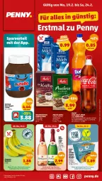 Gazetka promocyjna Penny - Prospekte - Gazetka - ważna od 24.02 do 24.02.2024 - strona 1 - produkty: angebot, angebote, banane, bananen, chiquita, creme, ente, mac, milch, nuss, nutella, obst, Obst und Gemüse, Ti, und gemüse, weihenstephan