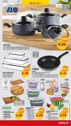 Gazetka promocyjna Penny - Prospekte - Gazetka - ważna od 24.02 do 24.02.2024 - strona 19 - produkty: beutel, Brettchen, decke, Deckel, eis, elle, fleisch, Germ, gin, Glasdeckel, grill, Holz, Kinder, lunchbox, maille, pfanne, teller, Ti, topf, Tranchierbrett, weck