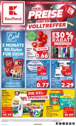 Gazetka promocyjna Kaufland - Prospekt - Gazetka - ważna od 09.10 do 09.10.2024 - strona 1 - produkty: angebot, angebote, beutel, colorwaschmittel, doppelrahmstufe, drink, drinks, eis, energy drink, ente, fertiggericht, frischkäse, frischkäsezubereitung, frosta, Käse, pampers, Pants, persil, philadelphia, reis, Romatomaten, Ti, tomate, tomaten, waschmittel, windeln, windeln oder pants, ZTE