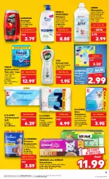 Gazetka promocyjna Kaufland - Prospekt - Gazetka - ważna od 09.10 do 09.10.2024 - strona 17 - produkty: angebot, angebote, Apple, binden, Cap, citrus, domestos, duschdas, duschgel, eis, filet, Finish, gelee, gin, Heu, hühner, Hühnerfilet, hundesnack, hundesnacks, katzenfutter, kitekat, klumpstreu, küche, Küchen, küchentücher, lenor, lenor weichspüler, milch, nerf, papier, reis, sauce, scheuermilch, shampoo, snack, snacks, spülmaschinen, spülmaschinentabs, Ti, toilettenpapier, tücher, weichspüler, whiskas, ZTE