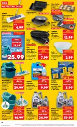 Gazetka promocyjna Kaufland - Prospekt - Gazetka - ważna od 09.10 do 09.10.2024 - strona 18 - produkty: angebot, Backform, batterie, batterien, Bodenplatte, bodenwischer, braten, decke, Deckel, Diesel, eimer, HP, kraft, kuchen, latte, longlife, messer, motorenöl, Muffin, Nigrin, papier, pfanne, pfannen, Pfannenwender, reiniger, Reinigung, ring, rwe, salat, Scheibenfrostschutz, schüssel, Springform, spülmaschinen, Teleskop, teleskopstiel, Ti, torte, tuc, varta, Wischmopp, Wischtuchpresse, ZTE