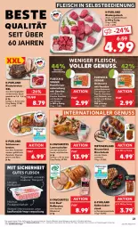 Gazetka promocyjna Kaufland - Prospekt - Gazetka - ważna od 09.10 do 09.10.2024 - strona 23 - produkty: angebot, angebote, beef, besteck, braten, bratwurst, champignon, champignons, eis, elle, fleisch, fleisch in selbstbedienung, geschirr, grill, grobe bratwurst, gulasch, hackfleisch, ilag, jungbullen, karotten, Käse, lamm, marinade, mit gemüse, mit paprika, mit zwiebeln, nuss, paprika, purland, reis, rind, rinder, rinderbraten, rindergulasch, rollbraten, rosmarin, Rückensteak, schwein, schweine, schweinenacken, Sport, steak, teller, Ti, tisch, veggie, wein, weine, wurst, ZTE, zwiebel, zwiebeln