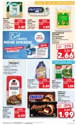 Gazetka promocyjna Kaufland - Prospekt - Gazetka - ważna od 09.10 do 09.10.2024 - strona 27 - produkty: angebot, angebote, auer, bett, bio, braten, burger, coupon, coupons, eis, ente, feta, fleisch, frischkäse, gewürz, grill, hirtenkäse, honig, iglo, Käse, Loose, mars, milch, natur, nuss, Ofen, quäse, rahm-spinat, reis, riegel, rind, rindfleisch, Sauermilchkäse, schoko, schokoriegel, snickers, spinat, Ti, tiefkühlkost, wein, Weinkäse, ziegenfrischkäse, ZTE