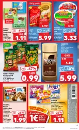 Gazetka promocyjna Kaufland - Prospekt - Gazetka - ważna od 09.10 do 09.10.2024 - strona 5 - produkty: aktionspreis, angebot, angebote, beutel, bohne, bohnen, bohnenkaffee, Brei, coupon, creme, eis, frucht, fruchtgummi, fruchtgummis, funny-frisch, hanuta, haribo, Jubiläums, kaffee, lachgummi, lindor, lindt, löslicher bohnenkaffee, milch, Nescafé, nescafé gold, nimm2, nuss, reis, riegel, ritter, ritter sport, schoko, schokolade, snack, sofort-rabatt, Sport, storck, Ti, vita, Vitamine, waffeln, ZTE