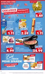 Gazetka promocyjna Kaufland - Prospekt - Gazetka - ważna od 09.10 do 09.10.2024 - strona 8 - produkty: angebot, angebote, bohne, bohnen, coupon, coupons, drink, filegro, filet, filets, fisch, flammkuchen, frucht, grill, grüne oliven, honig, HP, iglo, kakao, kartoffel, kuchen, lamm, mandel, milch, mit frucht, Ofen, olive, oliven, pflanze, pflanzen, pizza, Pizzaofen, Quiche, rezept, schoko, schokolade, snack, snacks, Ti, tisch, tischgrill, toblerone, vollmilch, wasser, weihenstephan, Weiße Schokolade, wurst, ZTE