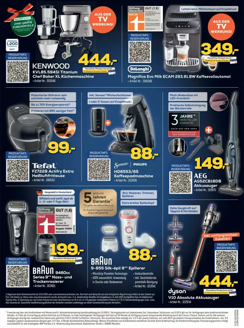 Aktueller Prospekt Euronics - Prospekte - von 20.11 bis 25.11.2023 - strona 9 - produkty: akku, auto, Bad, Badewanne, bürste, delonghi, dusche, eier, eis, ente, kaffee, kaffeevollautomat, küche, Küchen, küchenmaschine, latte, milch, milchaufschäumer, Pinzette, rasierer, Reinigung, senseo, tasse, tee, Ti, Tiere, Wanne, wasser