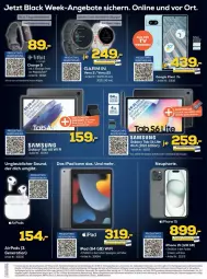 Gazetka promocyjna Euronics - Prospekte - Gazetka - ważna od 25.11 do 25.11.2023 - strona 6 - produkty: akku, angebot, angebote, black week, garmin, ipad, iphone, lack, microsd, microsdxc, Mode, monati, Pods, Samsung, samsung galaxy, speicherkarte, Sport, Ti