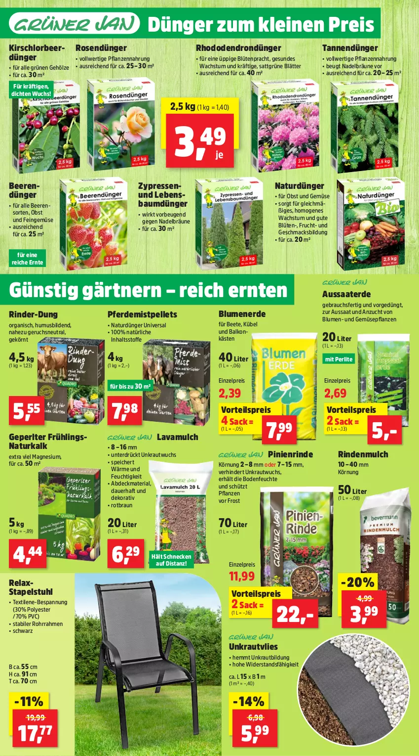 Aktueller Prospekt Thomas Philipps - von 24.02 bis 01.03.2025 - strona 2 - produkty: auer, Bau, beere, beeren, blume, blumen, blumenerde, Blüte, braun, dünger, eis, elle, erde, frucht, kirsch, Kraut, Lavamulch, leine, mac, magnesium, natur, obst, Obst und Gemüse, Pellets, pflanze, pflanzen, Rauch, reis, rel, Ria, rind, rindenmulch, rinder, rosen, sac, stapelstuhl, stuhl, Ti, und gemüse, usb, vorteilspreis