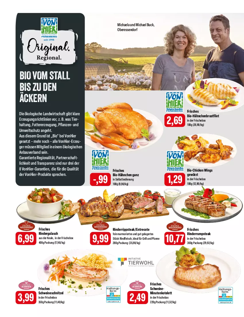 Aktueller Prospekt Feneberg - Prospekte - von 08.02 bis 10.02.2024 - strona 2 - produkty: Bau, bio, brustfilet, chicken wings, eis, filet, fleisch, für grill und pfanne, gewürz, grill, grill und pfanne, gulasch, hähnchenbrust, hähnchenbrustfilet, ideal für grill, ideal für grill und pfanne, kotelett, pfanne, pflanze, pflanzen, rind, rinder, rindergulasch, rindfleisch, rum, rumpsteak, schnitzel, schwein, schweine, schweineschnitzel, steak, Ti, und pfanne, wein, weine